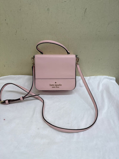 Kate Spade Pink Leather Crossbody Purse Bag