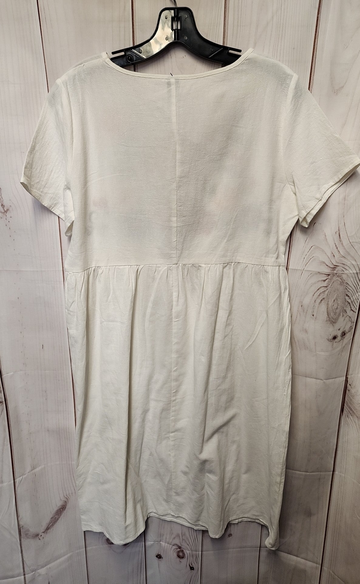 Emery Rose Women's Size M White Floral Dress