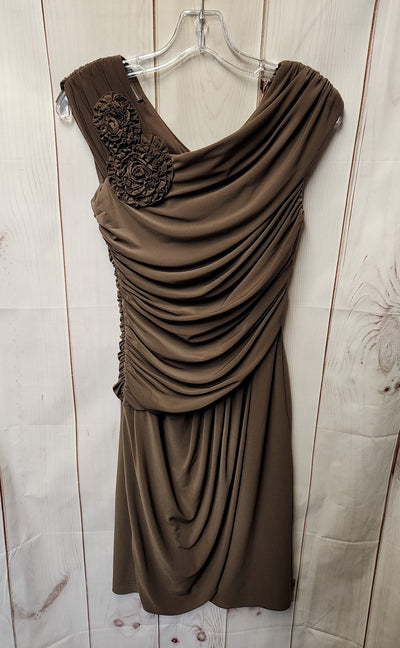 Adrianna Papell Women's Size 6 Brown Dress