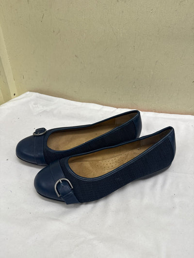 Croft & Barrow Women's Size 9-1/2 Navy Flats Shoes