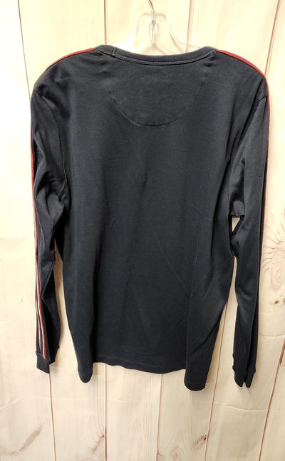 Denim & Flower Men's Size L Navy Sweatshirt