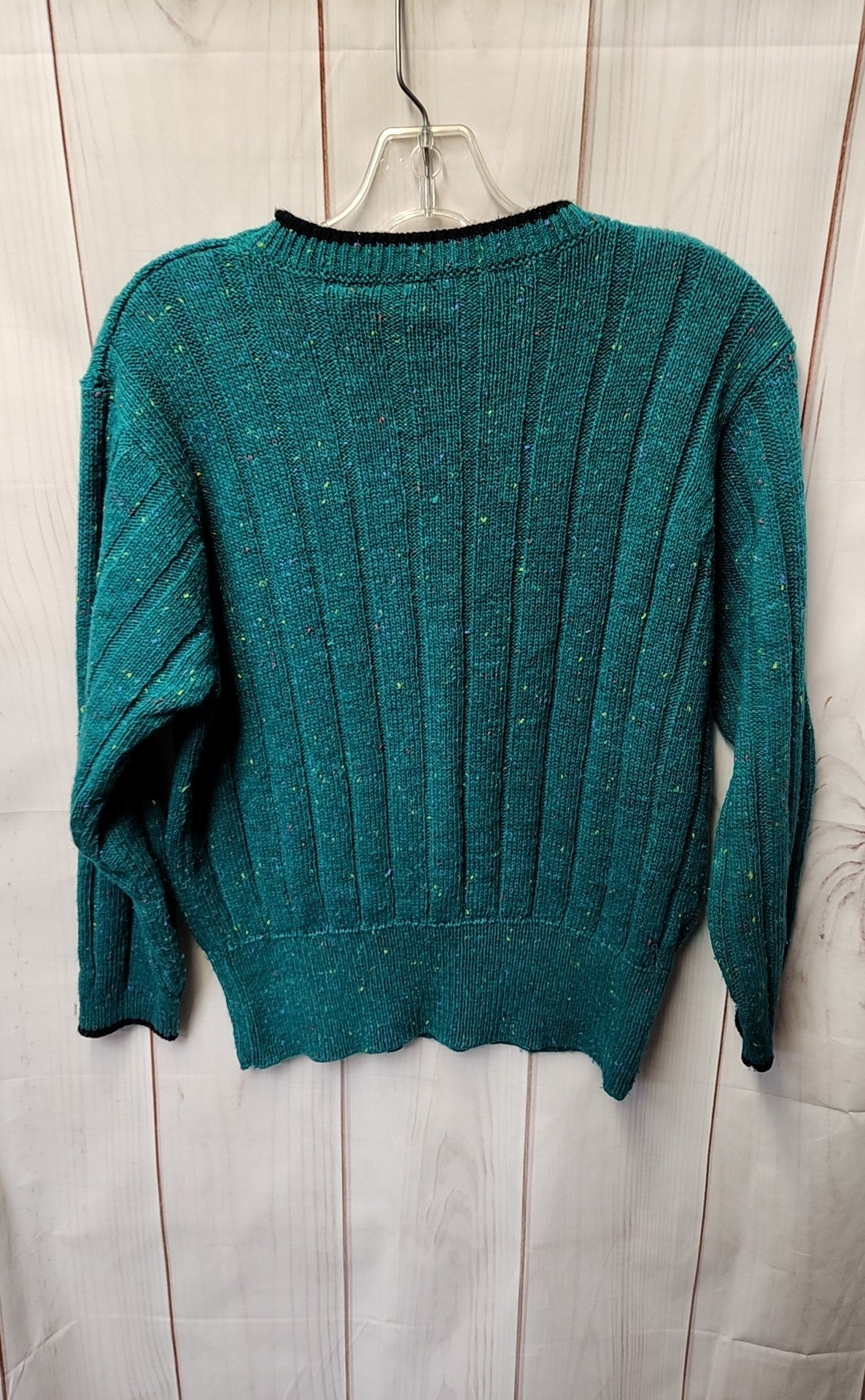 VTG Shapely Knits Women's Size M Green Sweater