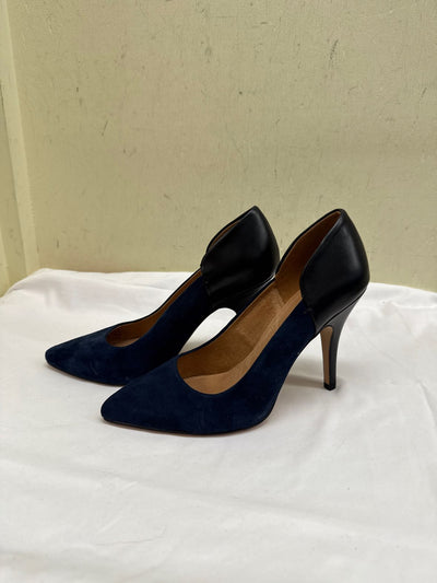 Madewell Women's Size 7-1/2 Navy Pumps