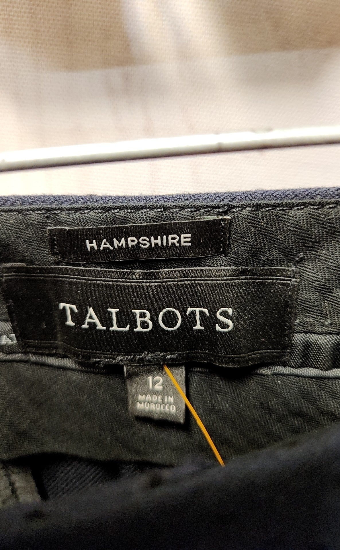 Talbots Women's Size 12 Navy Pants Hampshire