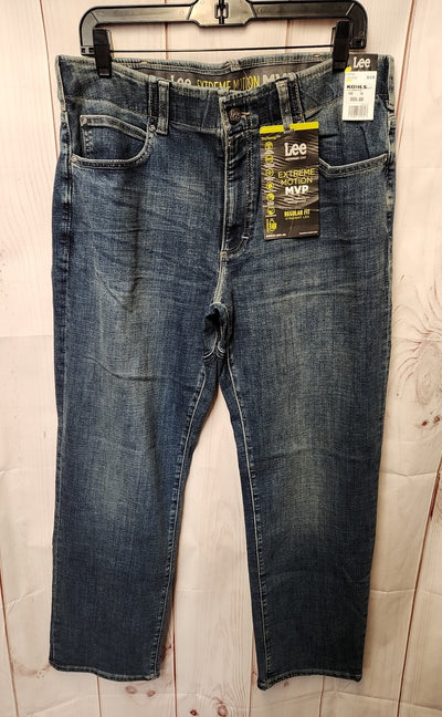 NWT Lee Men's Size 36x29 Blue Jeans Regilar Fit Straight Leg