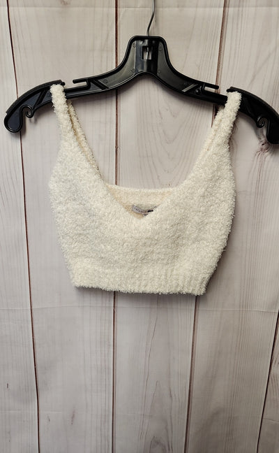 Fashion Nova Women's Size XS White Sleeveless Top