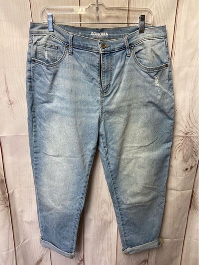 Sonoma Women's Size 31 (11-12) Blue Jeans Boyfriend