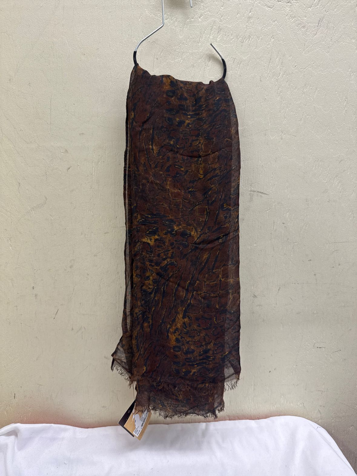 NWT Patricia Nash Brown Dress Scarf