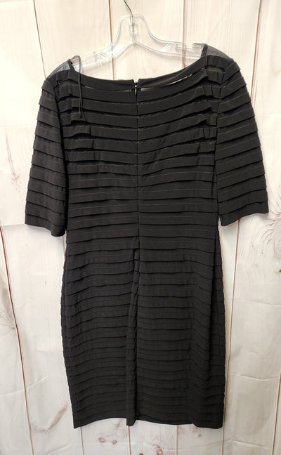 Adrianna Papell Women's Size 12 Black Dress