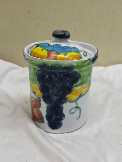 Handmade & Painted Jar