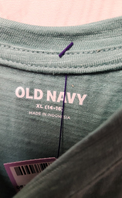Old Navy Girl's Size 14/16 Green Dress