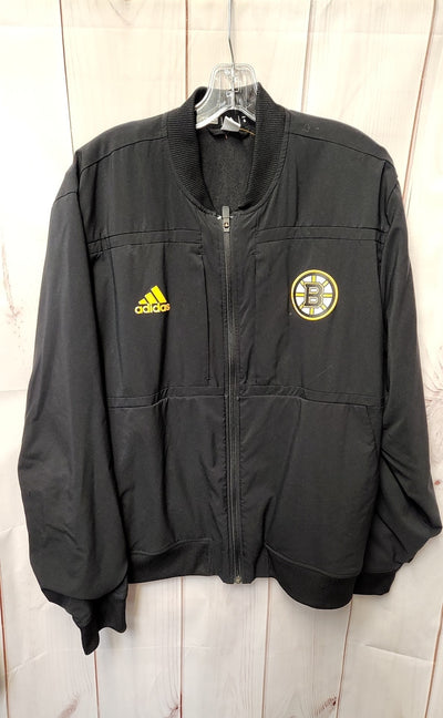Boston Bruins NHL Adidas Men's Size XL Black Jacket
