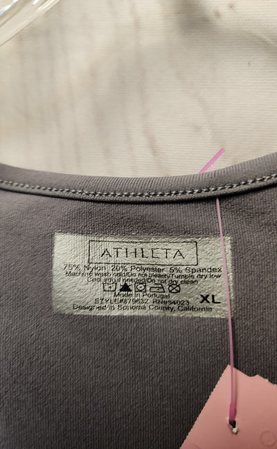 Athleta Women's Size XL Gray Active Top