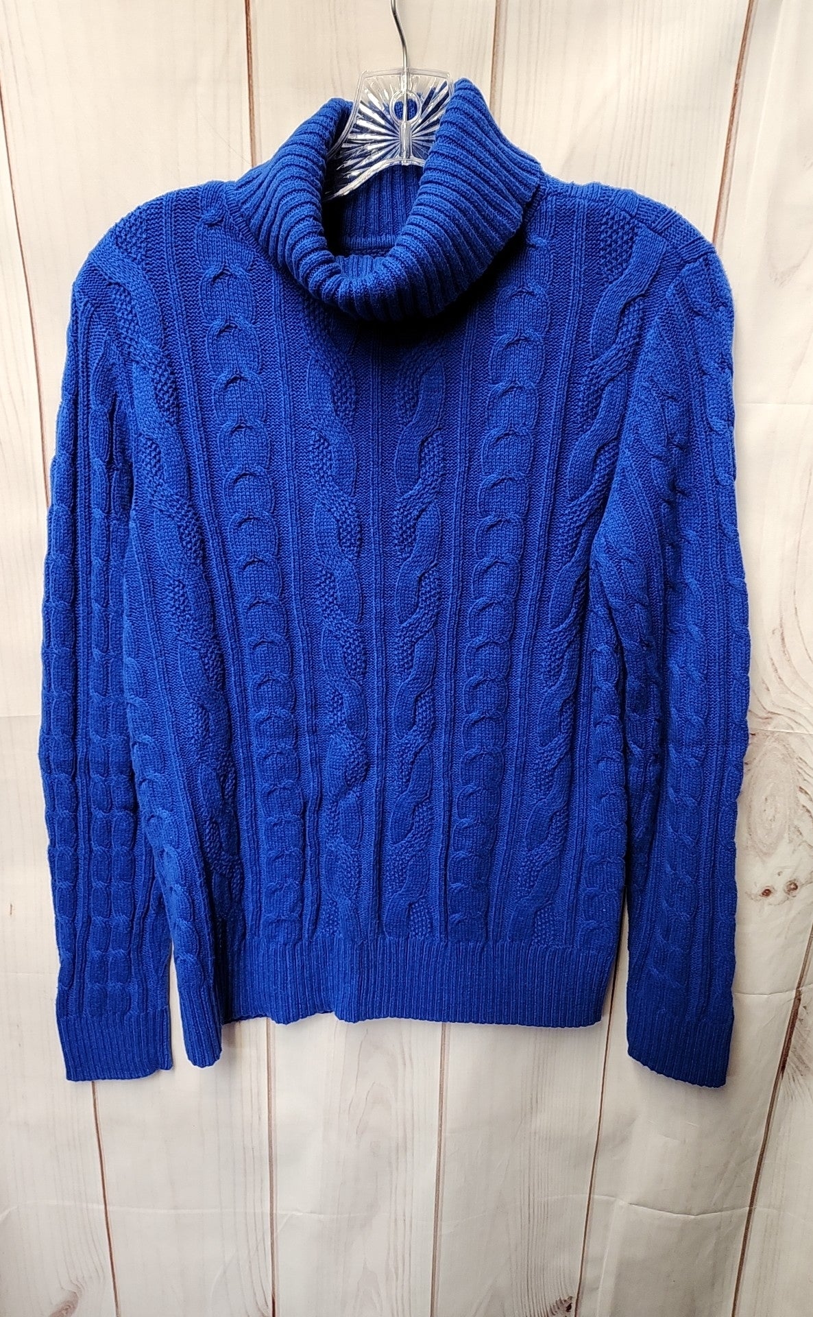 Croft & Barrow Women's Size L Blue Sweater