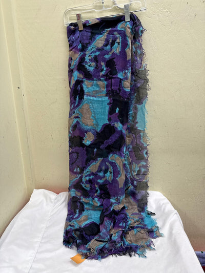Blue & purple Dress Scarf
