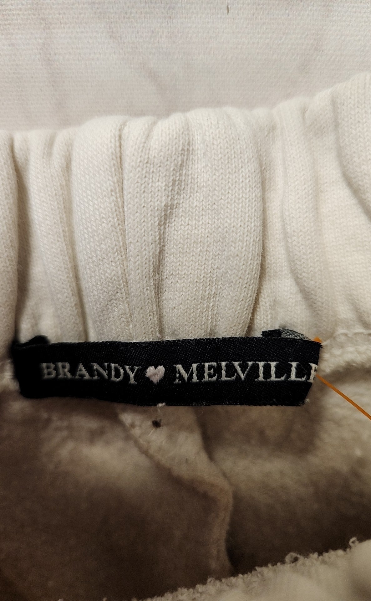 Brandy Melville Women's Size S White Sweatpants
