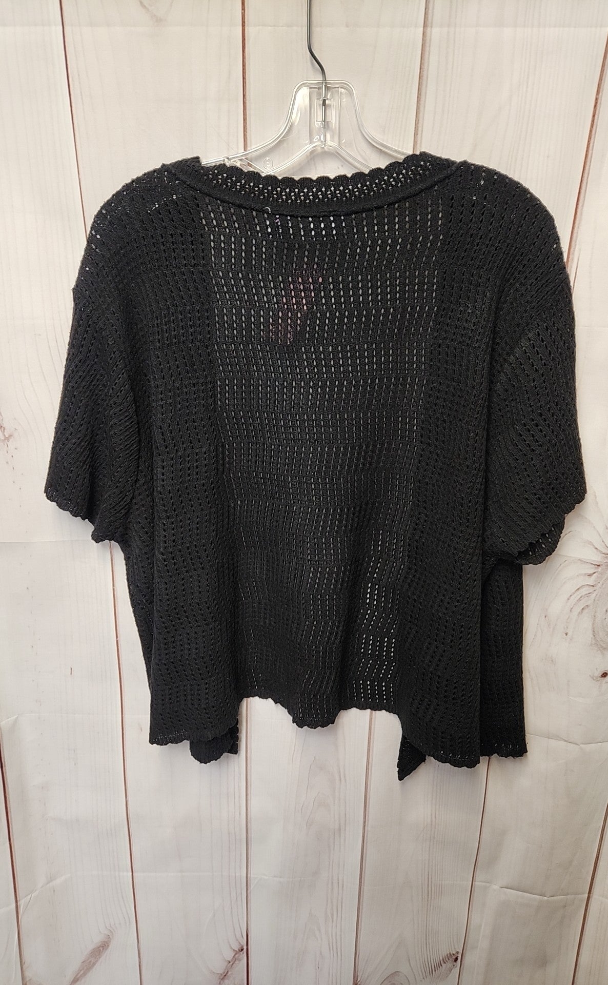 Kim Rogers Women's Size 3X Black Cardigan