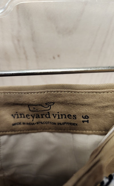 NWT Vineyard Vines Boy's Size 16 Beige Pants
