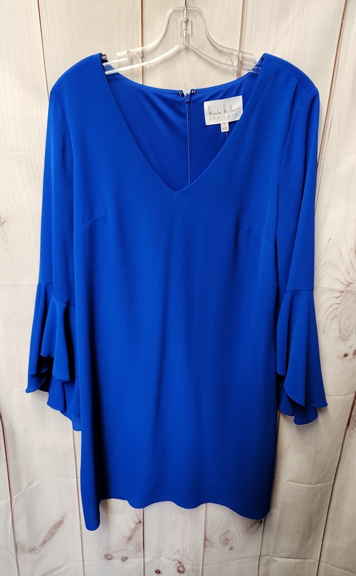 Nicole Miller Women's Size 8 Blue Dress