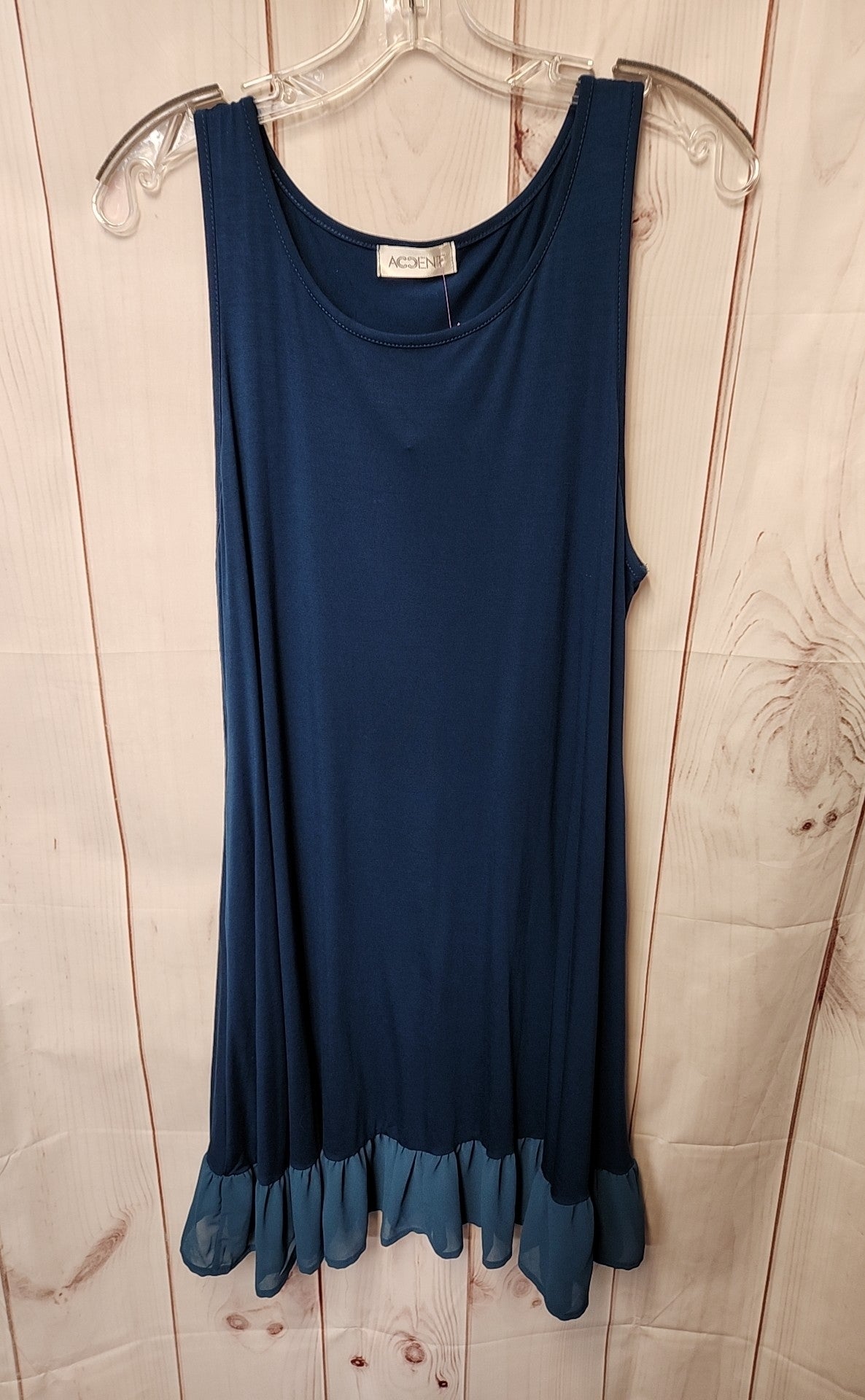 Accent Women's Size M Teal Dress
