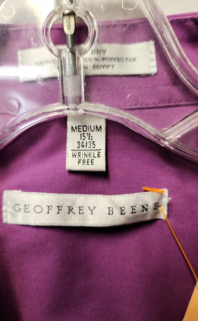Geoffrey Beene Men's Size M Purple Shirt
