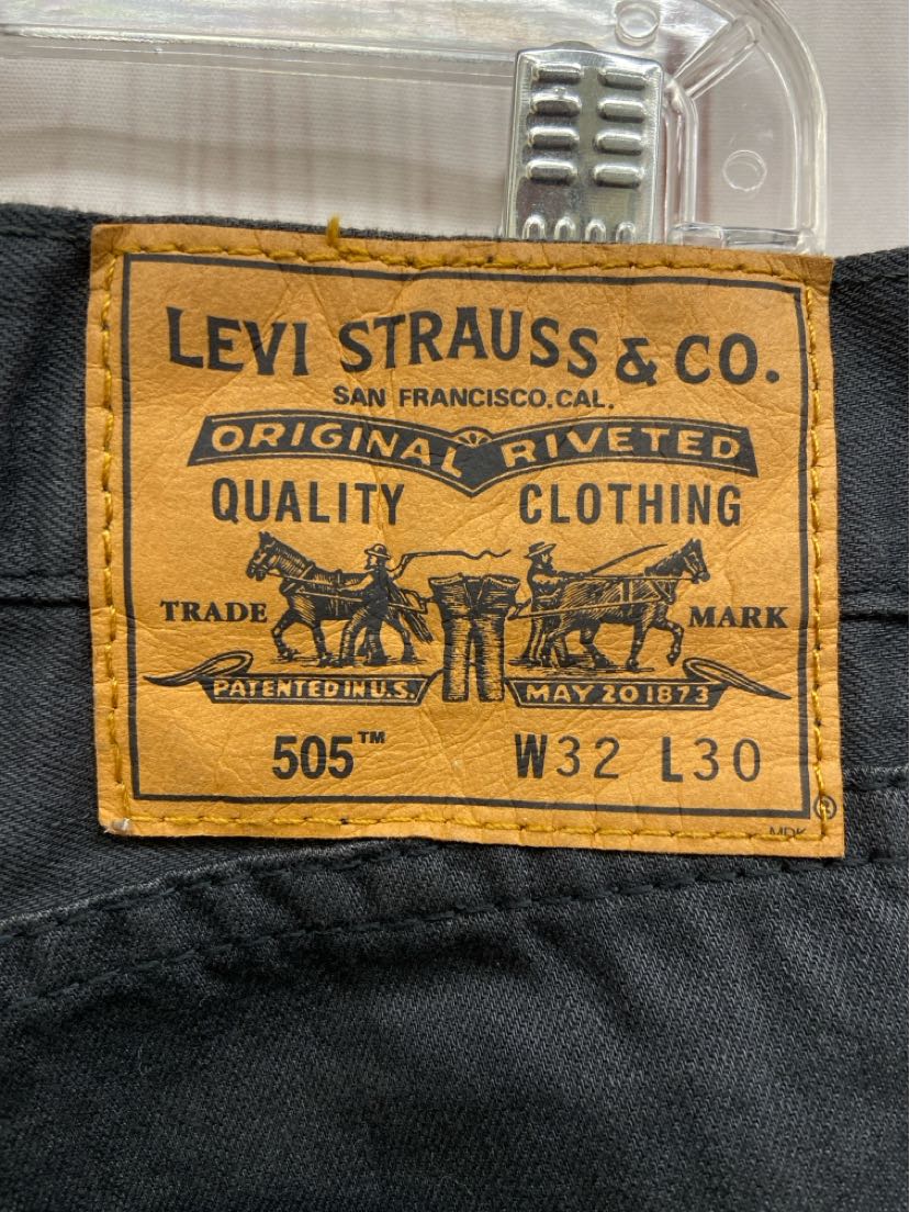 Levis Men's Size 32x30 Black Pants