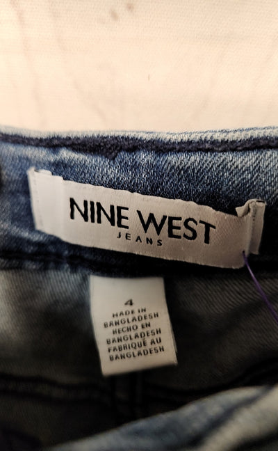 Nine West Women's Size 27 (3-4) Blue Jeans Gramercy Crop