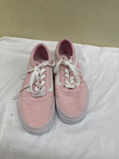 Vans Women's Size 8-1/2 Pink Sneakers Shoes