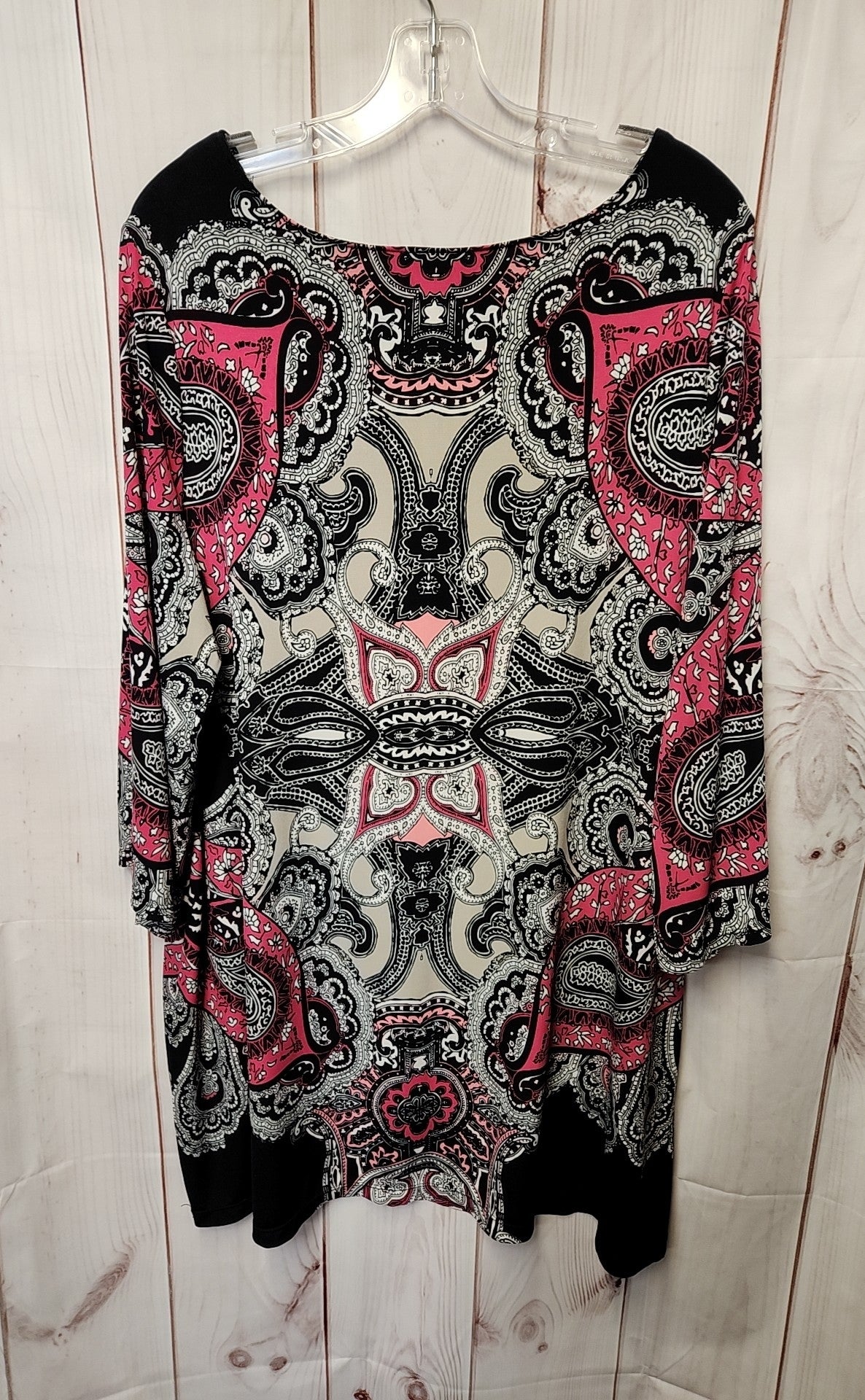 Alfani Women's Size 2X Black & Pink Dress