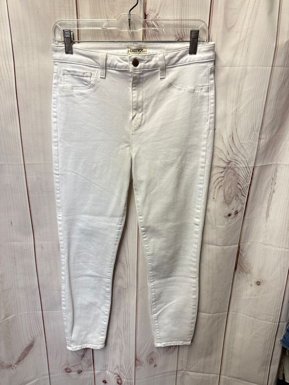 L'agence Women's Size 30 (9-10) White Jeans
