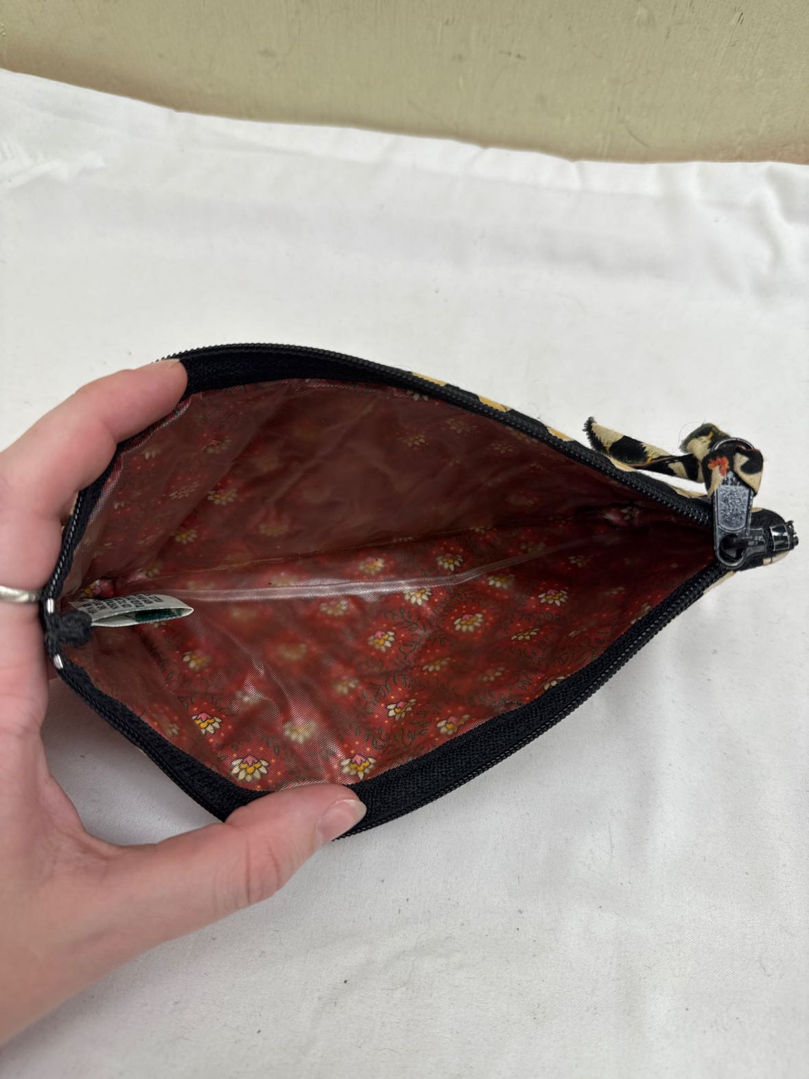 Vera Bradley Black Pouch