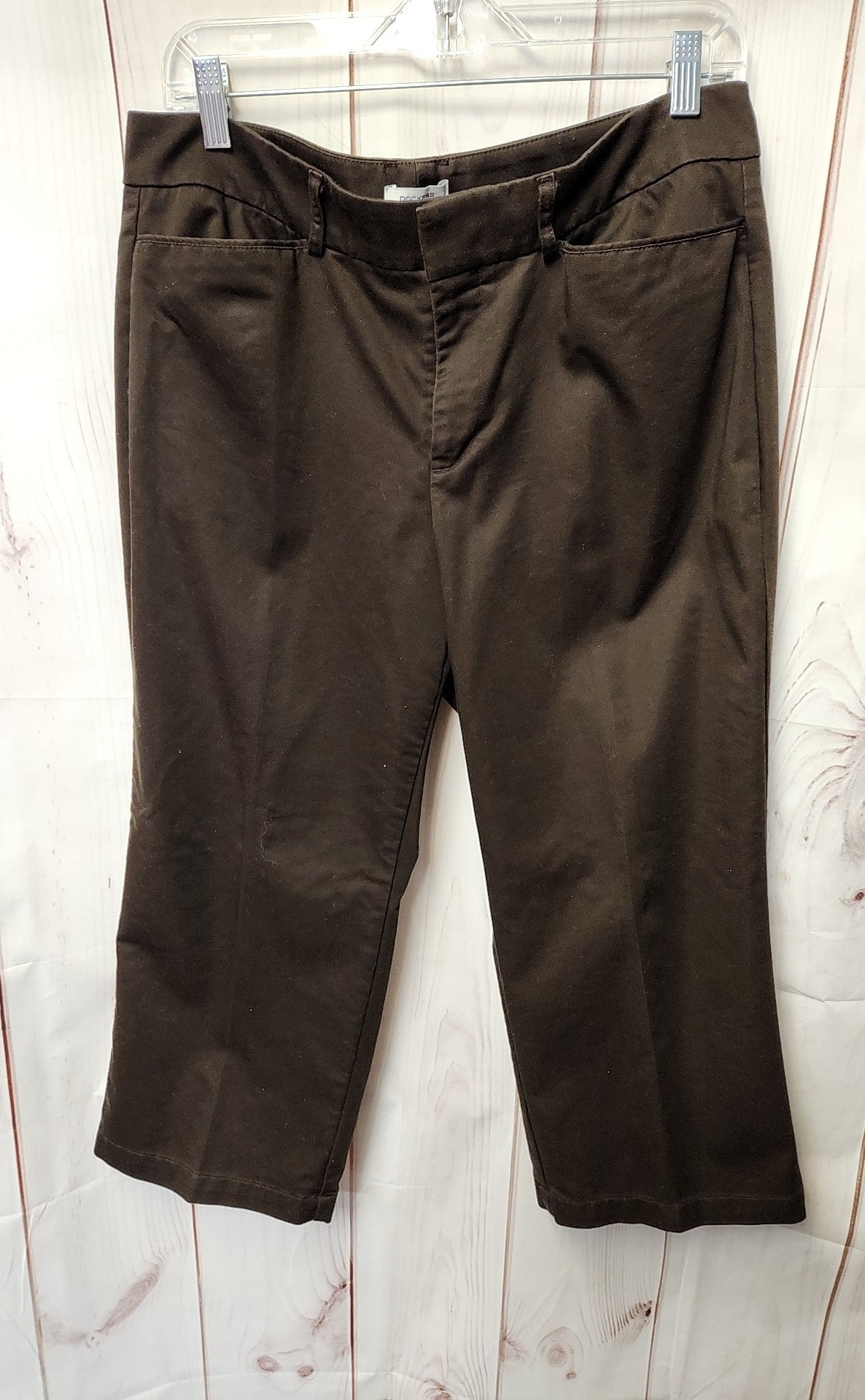 Dockers Women's Size 12 Brown Capris