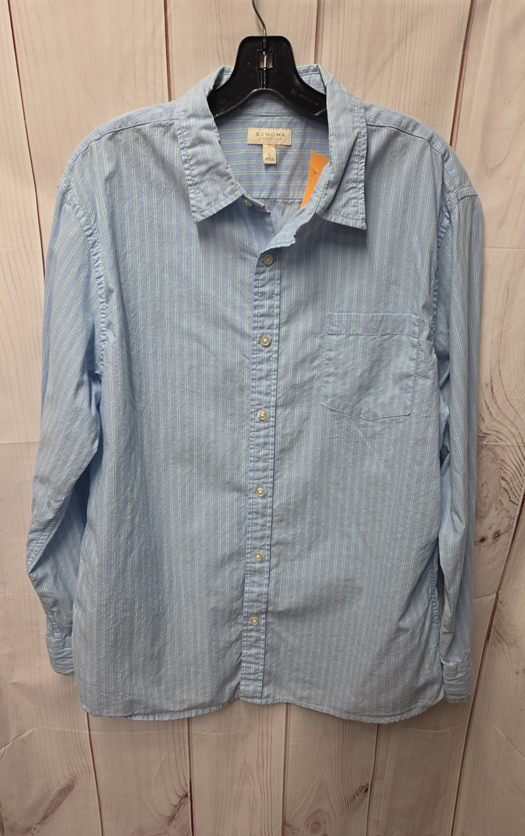 Sonoma Men's Size L Light Blue Shirt
