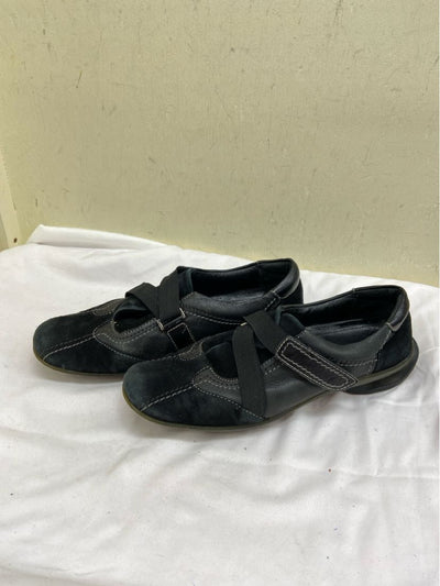 Asgi Women's Size 8-1/2 Black Flats