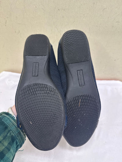 Croft & Barrow Women's Size 9-1/2 Navy Flats Shoes