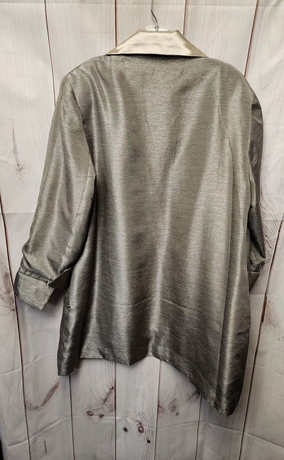 Chico's Women's Size 2 = US L Gold Jacket