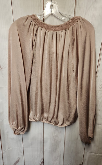 Allison Joy Women's Size M Pink Long Sleeve Top