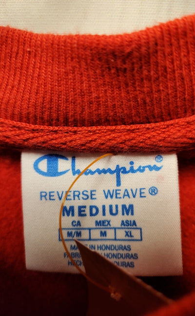 Champion Women's Size M Red Sweatshirt