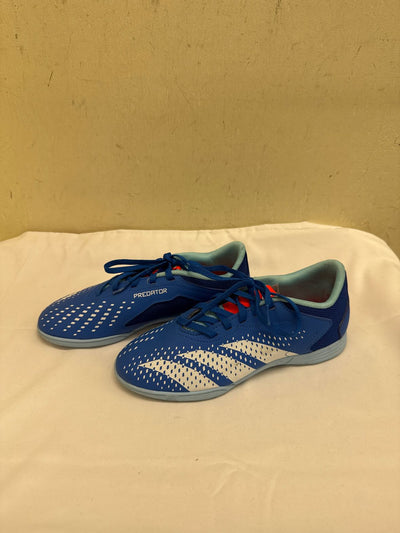 Adidas Predators Boy's Size 3-1/2 Blue Sneakers