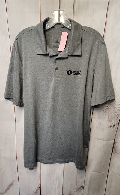 Adidas Men's Size L Gray Shirt