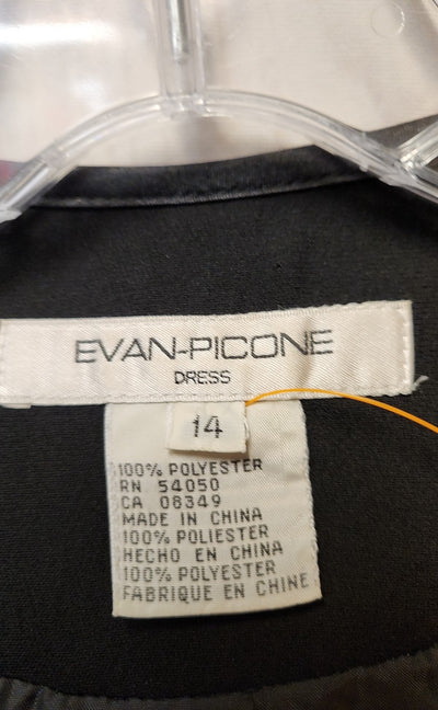 Evan Picone Women's Size 14 Black Jacket