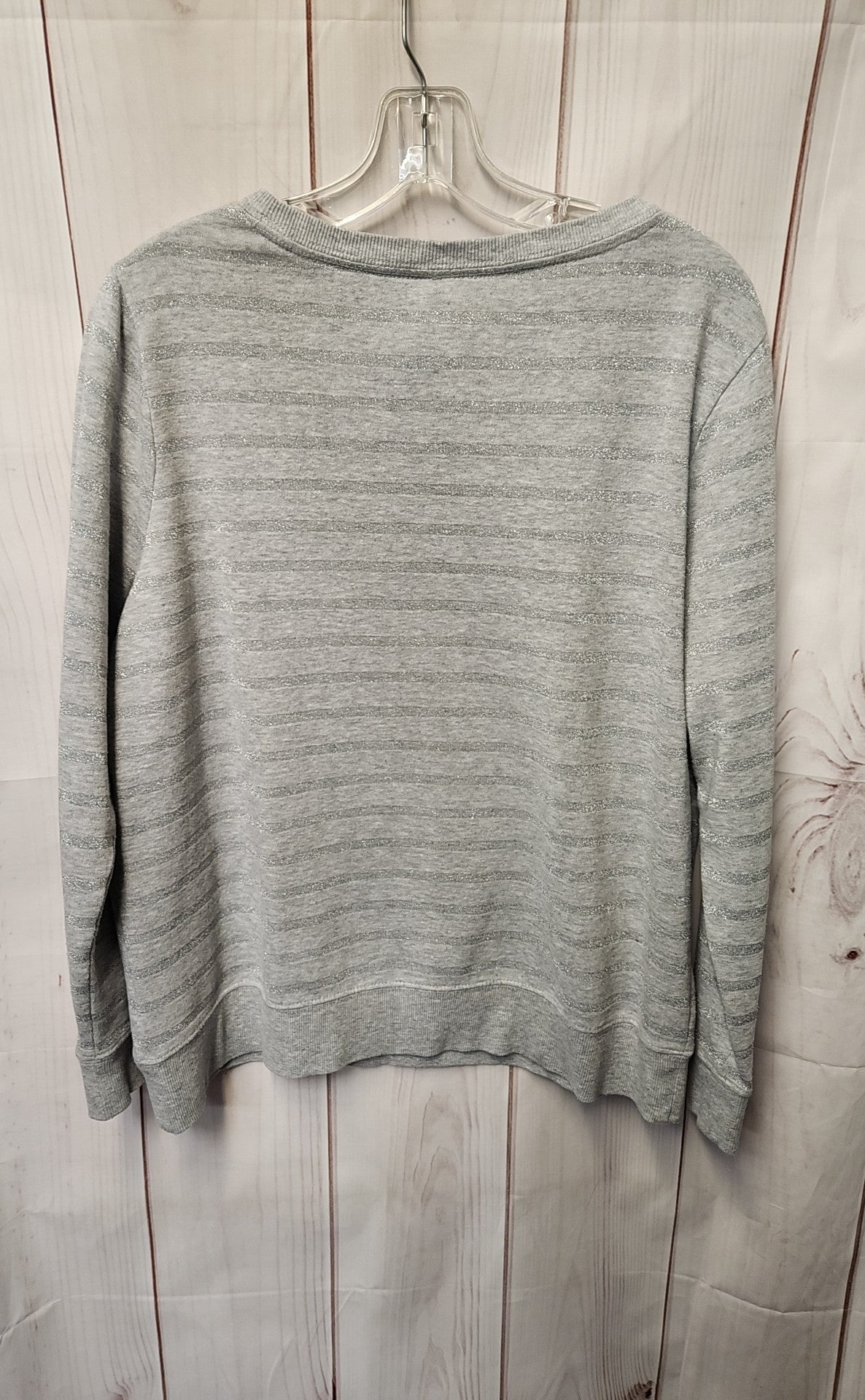 Style & Co Women's Size L Gray Sweatshirt