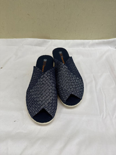 Bernie Mev Women's Size 39 = 8-1/2 Navy Sandals