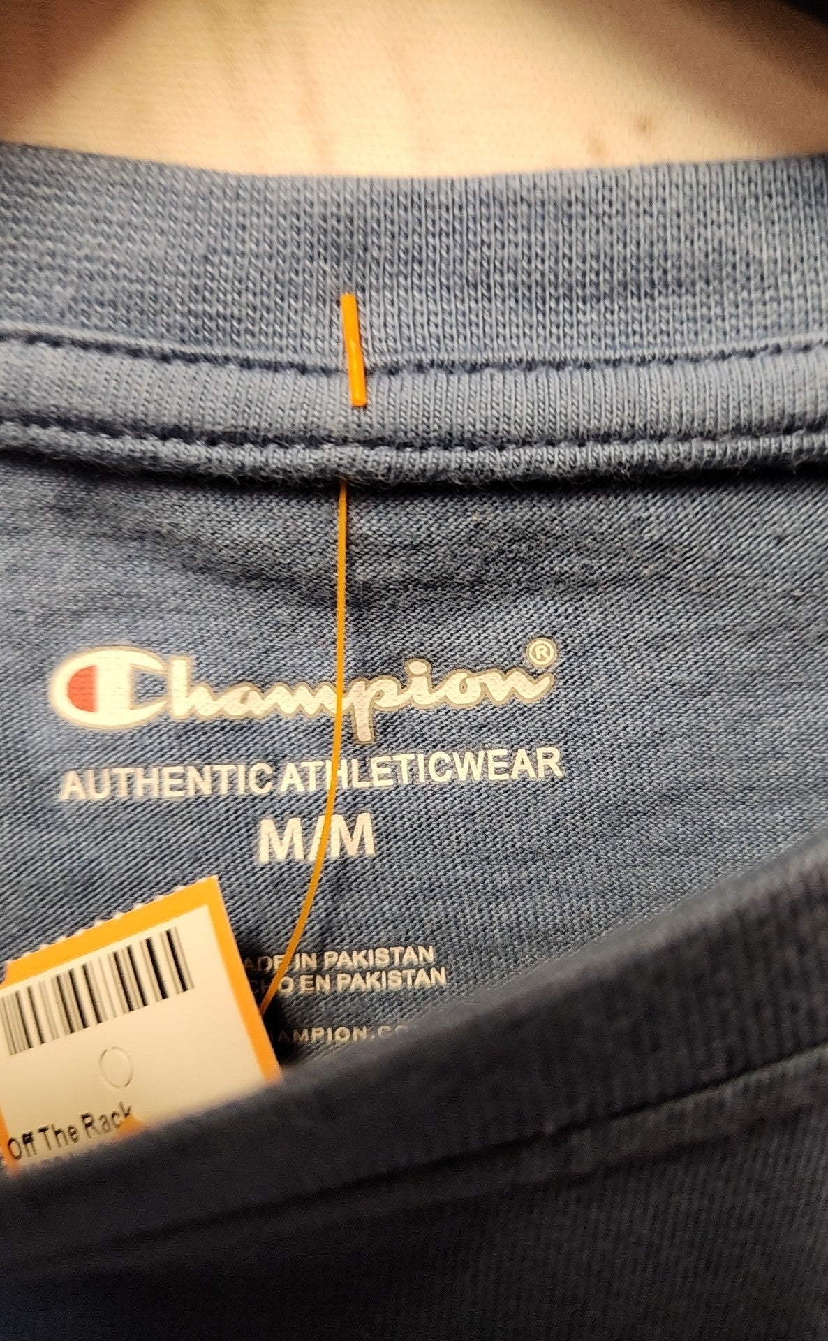 Champion Men's Size M Blue T-Shirt