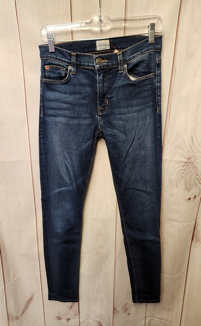 Hudson Women's Size 27 (3-4) Blue Jeans Nico Midrise Super Skinny