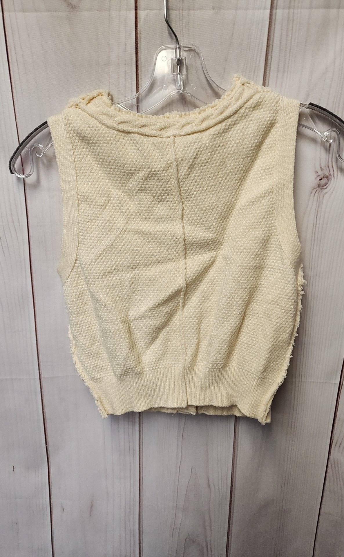 Free People Women's Size S Cream Vest