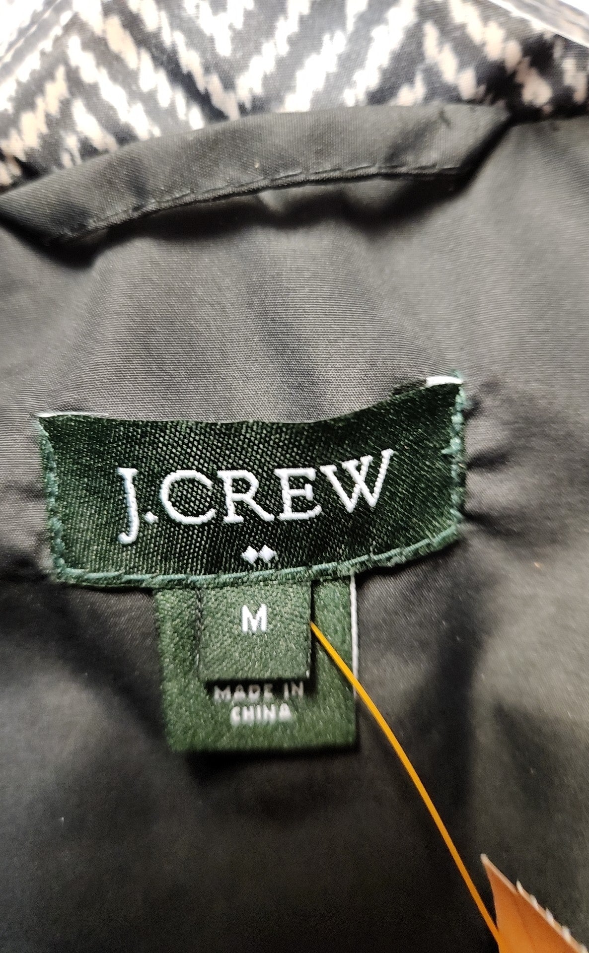 J Crew Women's Size M White & Black Vest