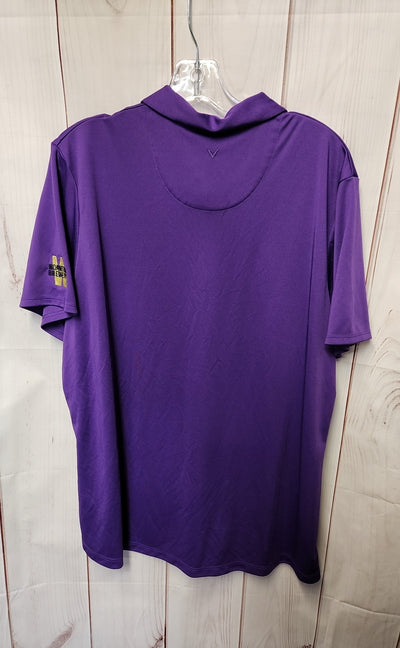 Callaway Men's Size XXXL Purple Shirt