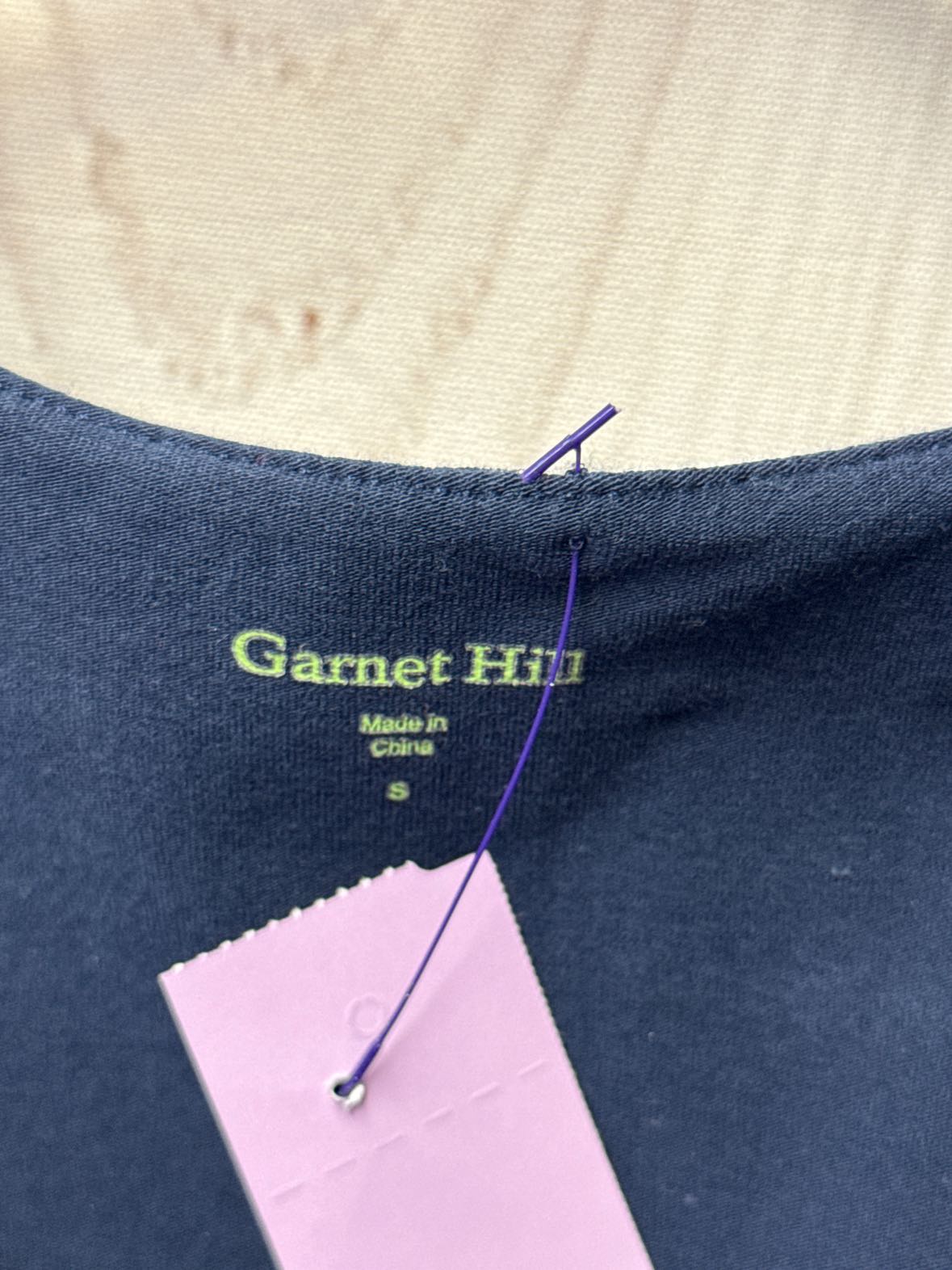 Garnet Hill Women's Size S Navy Dress