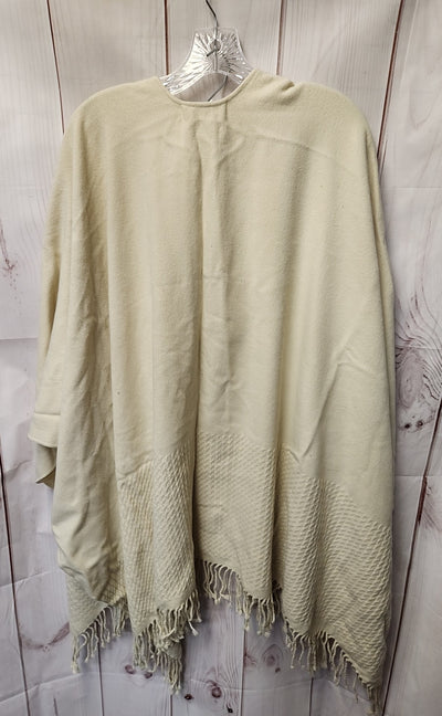 Mer Sea Women's Size One Size White Shawl With Pouch